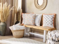 Flash Sale Beliani Koristetyyny Puuvilla Monivarinen 45 X 45 Cm Meadia