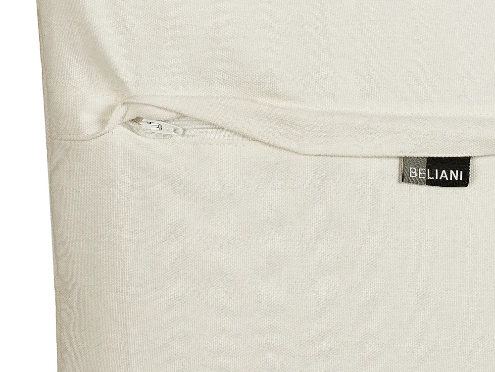 Lastenhuone<Beliani Koristetyyny Puuvilla Monivarinen Kirjailtu 50 X 50 Cm 2 Kpl Bahraich