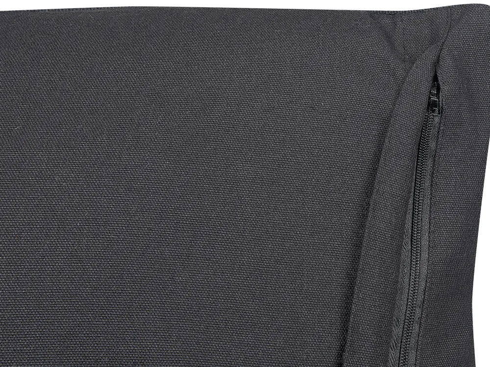 Tekstiilit<Beliani Koristetyyny Puuvilla Musta/Valkoinen 45 X 45 Cm Benzoin