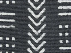 Tekstiilit<Beliani Koristetyyny Puuvilla Musta/Valkoinen 45 X 45 Cm Benzoin