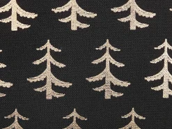 Best Sale Beliani Koristetyyny Puuvilla Musta/Kultainen 45 X 45 Cm 2 Kpl Leroy