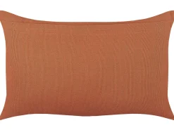 Tekstiilit<Beliani Koristetyyny Puuvilla Oranssi 35 X 55 Cm Albium