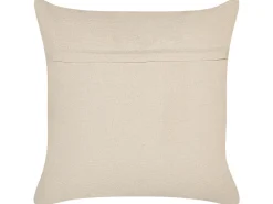 Best Beliani Koristetyyny Puuvilla Oranssi 45 X 45 Cm 2 Kpl Deutzia