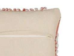 Outlet Beliani Koristetyyny Puuvilla Oranssi 45 X 45 Cm Deutzia