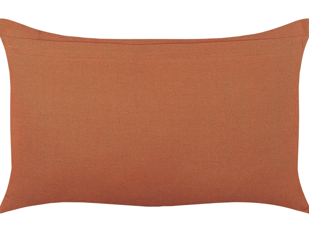 Discount Beliani Koristetyyny Puuvilla Oranssi 35 X 55 Cm 2 Kpl Albium