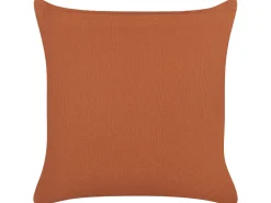 Tekstiilit<Beliani Koristetyyny Puuvilla Oranssi Tuftattu 45 X 45 Cm Lewisia