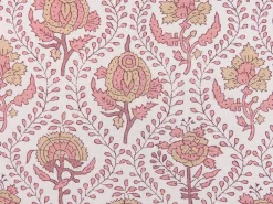 Clearance Beliani Koristetyyny Puuvilla Punainen/Valkoinen 45 X 45 Cm Picea