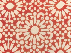 Hot Beliani Koristetyyny Puuvilla Punainen 45 X 45 Cm 2 Kpl Ceiba