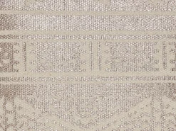 Best Sale Beliani Koristetyyny Puuvilla Ruusukulta Geometrinen Kuvio 50 X 50 Cm Oujda