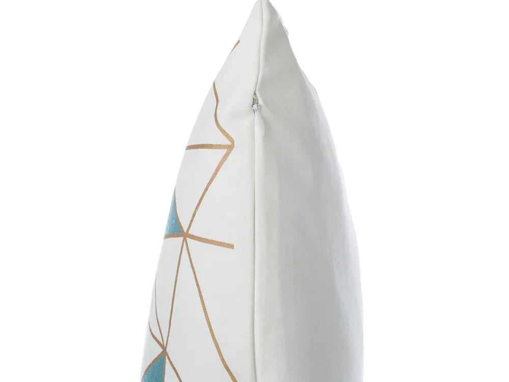 Tekstiilit<Beliani Koristetyyny Puuvilla Sininen 45 X 45 Cm 2 Kpl Clarkia