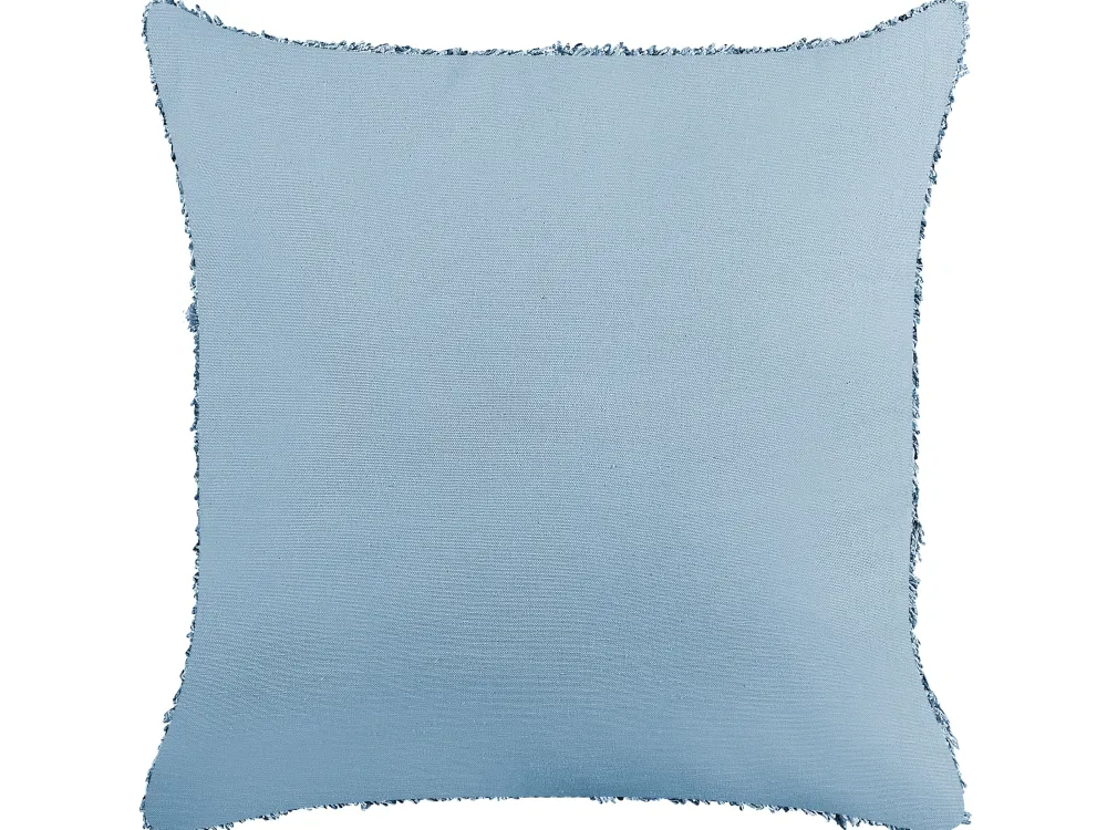 Tekstiilit<Beliani Koristetyyny Puuvilla Sininen 45 X 45 Cm Rhoeo