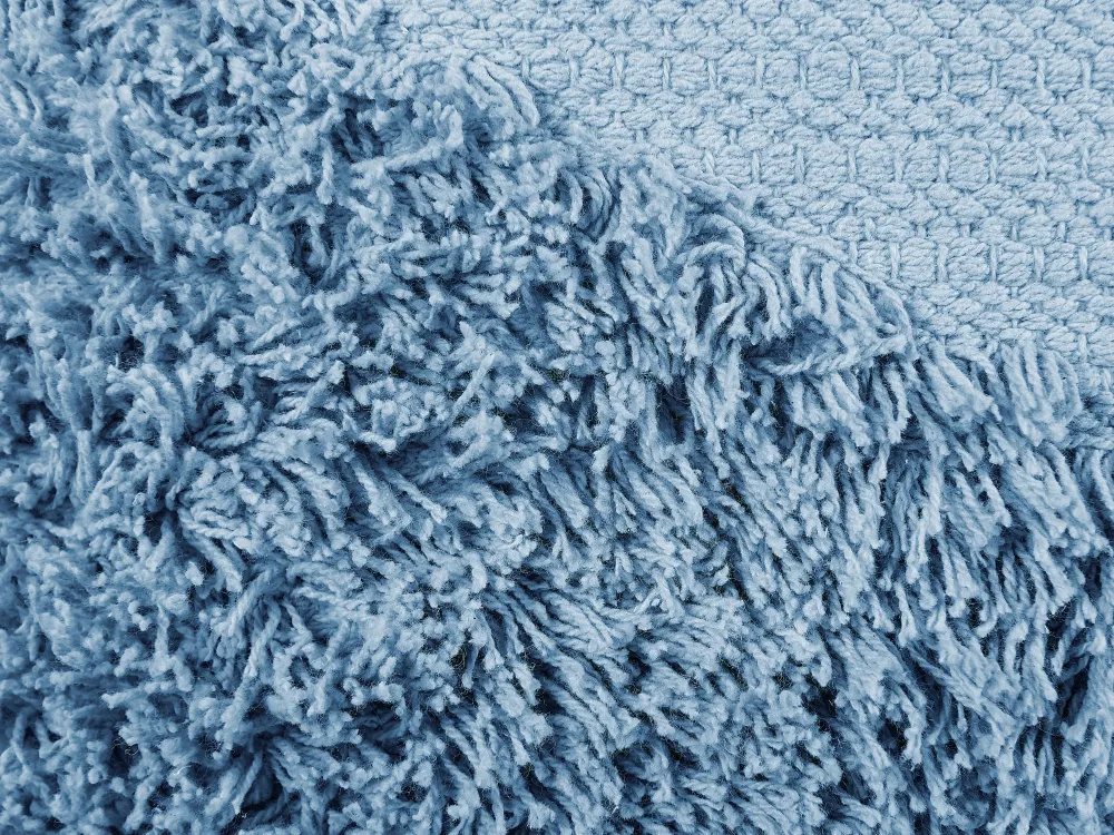 Tekstiilit<Beliani Koristetyyny Puuvilla Sininen 45 X 45 Cm Rhoeo