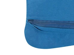 Tekstiilit<Beliani Koristetyyny Puuvilla Sininen Makramee 45 X 45 Cm Karatas