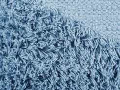 Outlet Beliani Koristetyyny Puuvilla Sininen 45 X 45 Cm 2 Kpl Rhoeo