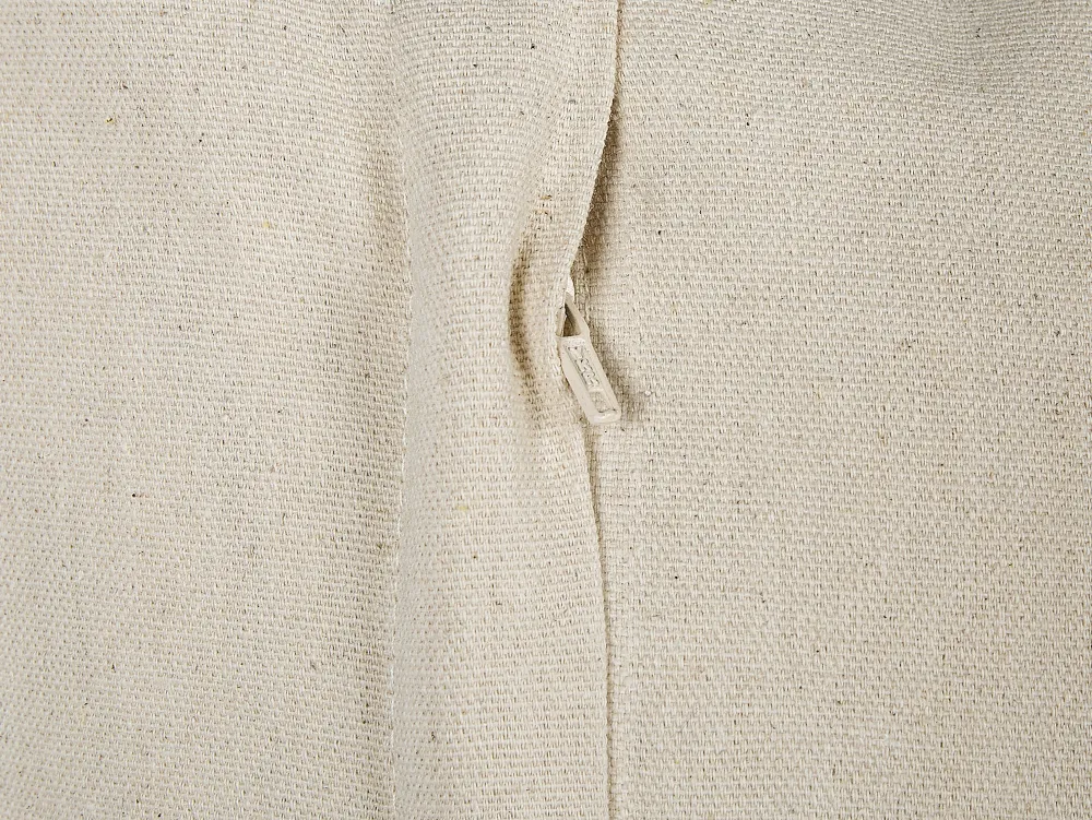 Tekstiilit<Beliani Koristetyyny Puuvilla Sinapinkeltainen 45 X 45 Cm Alcea