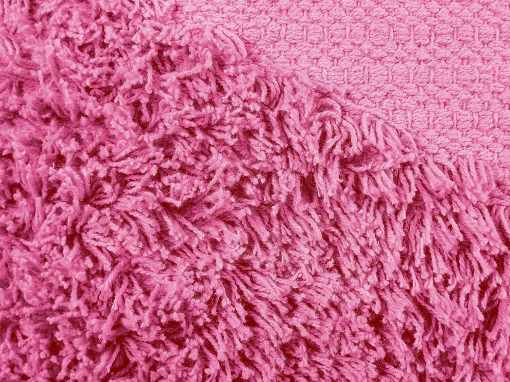 Tekstiilit<Beliani Koristetyyny Puuvilla Vaaleanpunainen 45 X 45 Cm 2 Kpl Rhoeo