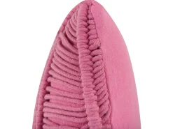 Tekstiilit<Beliani Koristetyyny Puuvilla Vaaleanpunainen Makramee 30 X 50 Cm 2 Kpl Kiris