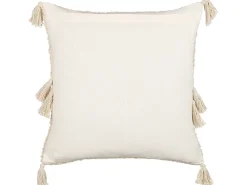 Tekstiilit<Beliani Koristetyyny Puuvilla Vaalea Beige 45 X 45 Cm Avium