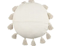 Tekstiilit<Beliani Koristetyyny Puuvilla Vaalea Beige 45 Cm 2 Kpl Madia