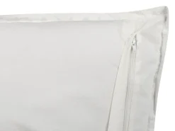 Tekstiilit<Beliani Koristetyyny Puuvilla Valkoinen/Sininen 45 X 45 Cm 2 Kpl Cordata