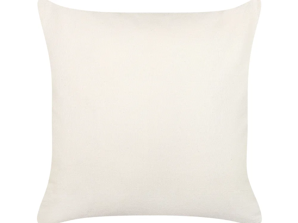 Tekstiilit<Beliani Koristetyyny Puuvilla Valkoinen/Sininen 45 X 45 Cm Datura