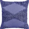 Tekstiilit<Beliani Koristetyyny Puuvilla Violetti 45 X 45 Cm Rhoeo