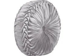 Tekstiilit<Beliani Koristetyyny Sametti Harmaa 40 Cm Udala