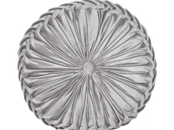 Clearance Beliani Koristetyyny Sametti Harmaa 40 Cm 2 Kpl Udala