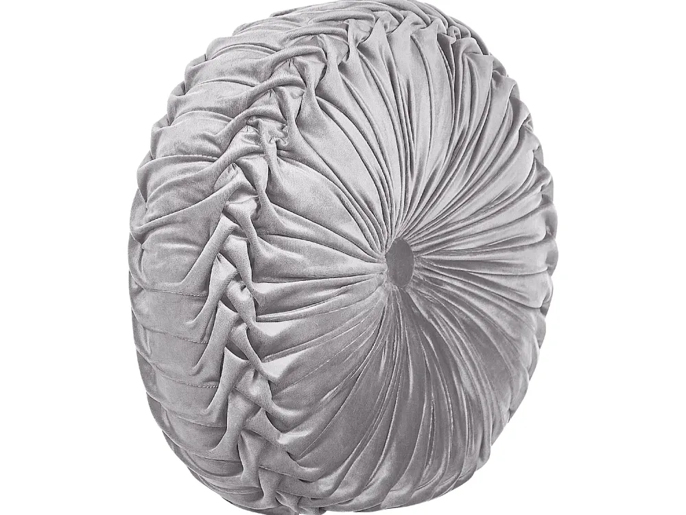 Clearance Beliani Koristetyyny Sametti Harmaa 40 Cm 2 Kpl Udala