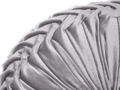 Clearance Beliani Koristetyyny Sametti Harmaa 40 Cm 2 Kpl Udala