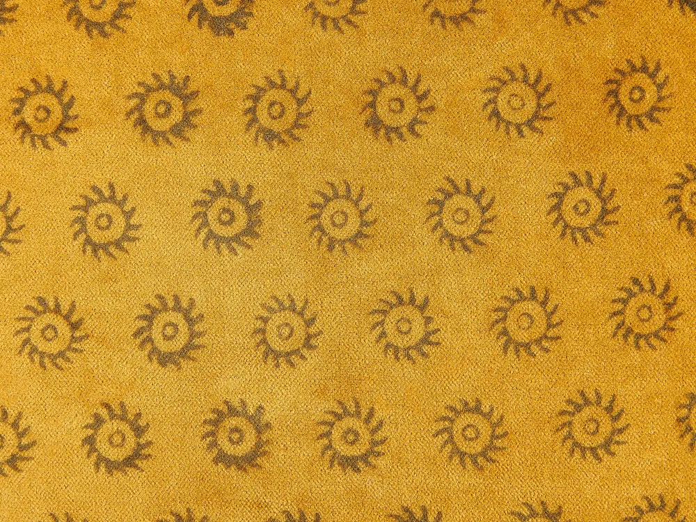 Discount Beliani Koristetyyny Sametti Keltainen 45 X 45 Cm 2 Kpl Rapis