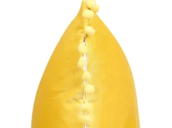 Shop Beliani Koristetyyny Sametti Keltainen 45 X 45 Cm 2 Kpl Aerangis