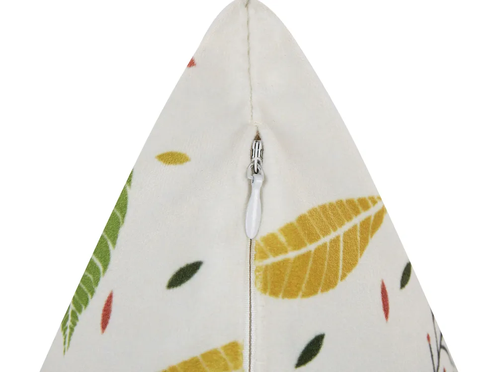 Flash Sale Beliani Koristetyyny Sametti Monivarinen 45 X 45 Cm Mullein