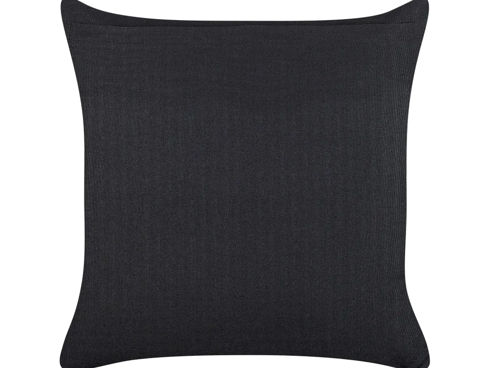 Tekstiilit<Beliani Koristetyyny Sametti Musta/Vihrea 45 X 45 Cm 2 Kpl Osmunda