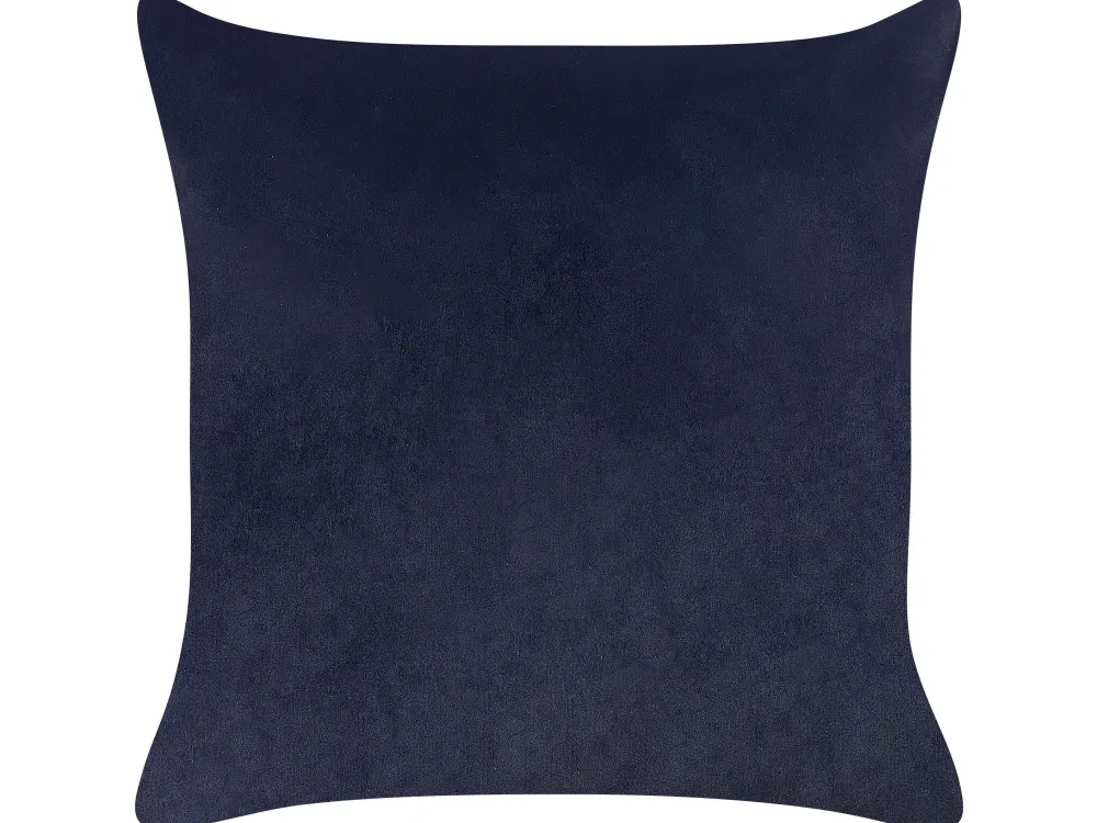 Clearance Beliani Koristetyyny Sametti Musta 45 X 45 Cm 2 Kpl Goldenrod