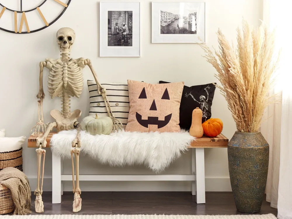 Flash Sale Beliani Koristetyyny Sametti Musta 45 X 45 Cm 2 Kpl Medves