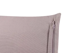 Outlet Beliani Koristetyyny Sametti Roosa 45 X 45 Cm 2 Kpl Kalmia