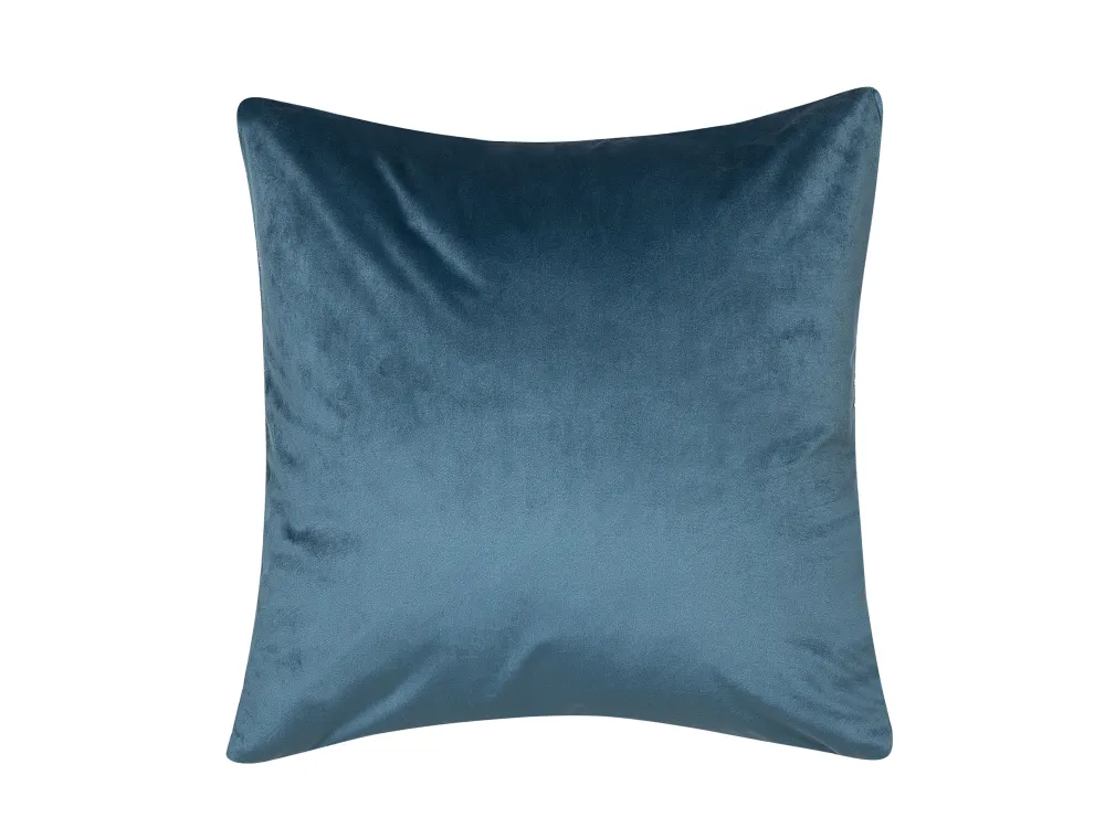 Tekstiilit<Beliani Koristetyyny Sametti Sininen 45 X 45 Cm 2 Kpl Gardenia