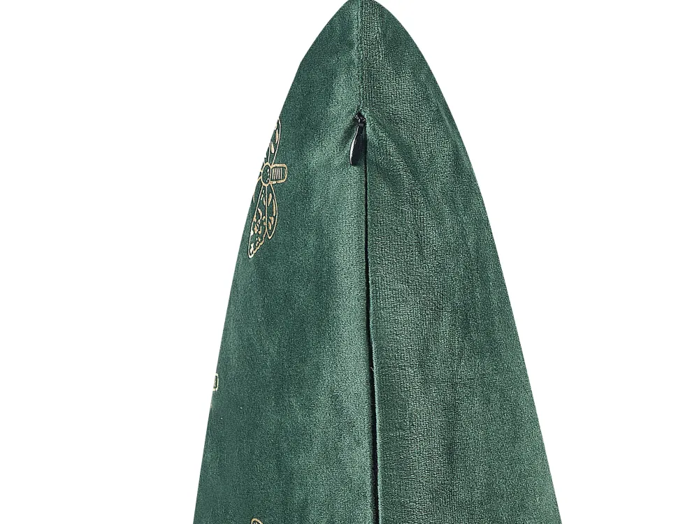 Tekstiilit<Beliani Koristetyyny Sametti Smaragdinvihrea 45 X 45 Cm 2 Kpl Yuzuri