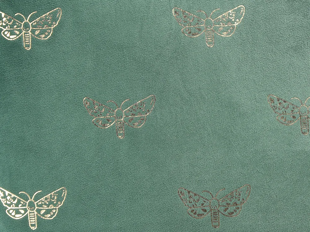 Tekstiilit<Beliani Koristetyyny Sametti Smaragdinvihrea 45 X 45 Cm 2 Kpl Yuzuri