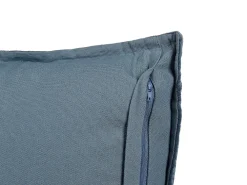 Store Beliani Koristetyyny Sametti Tummansininen 45 X 45 Cm Seseli