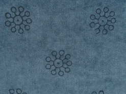 Store Beliani Koristetyyny Sametti Tummansininen 45 X 45 Cm Seseli