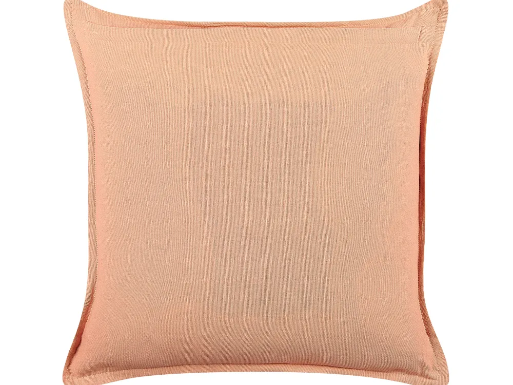 Discount Beliani Koristetyyny Sametti Vaaleanpunainen 45 X 45 Cm 2 Kpl Rhodocoma