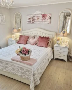 Tekstiilit<Beliani Koristetyyny Sametti Vaaleanpunainen 42 X 42 Cm 2 Kpl Kalanchoe