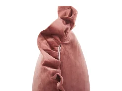 Tekstiilit<Beliani Koristetyyny Sametti Vaaleanpunainen 42 X 42 Cm 2 Kpl Kalanchoe