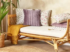 Best Sale Beliani Koristetyyny Sametti Vaaleanpunainen 45 X 45 Cm 2 Kpl Agapanthus