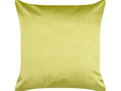 Tekstiilit<Beliani Koristetyyny Sametti Vaaleanvihrea 45 X 45 Cm 2 Kpl Monstera