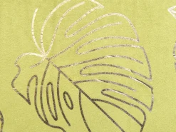 Tekstiilit<Beliani Koristetyyny Sametti Vaaleanvihrea 45 X 45 Cm 2 Kpl Monstera