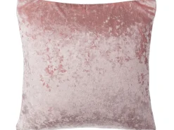 Best Sale Beliani Koristetyyny Sametti Vaaleanpunainen 45 X 45 Cm 2 Kpl Hosta
