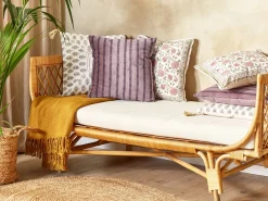 Flash Sale Beliani Koristetyyny Sametti Vaaleanpunainen 45 X 45 Cm Agapanthus